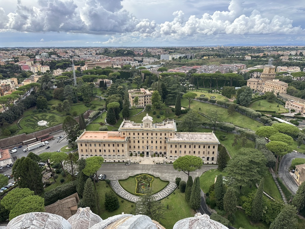 The Vatican gardens